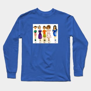 Girls type Long Sleeve T-Shirt